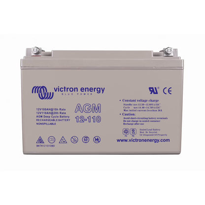 Accu 110Ah AGM M8 Deep cycle - Victron Energy